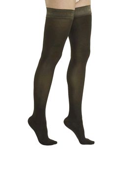 Solidea Marilyn 70 Opaque Support Thigh Highs (Solidea Marilyn 70 Opaque Support Thigh Highs Fumo)