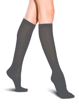 Therafirm Light Womens Support Socks or Flight Socks (Therafirm Light Support Womens Ribbed Trouser Socks Coal)