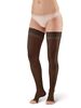 Pebble UK Toeless Sheer Compression Thigh Highs Black
