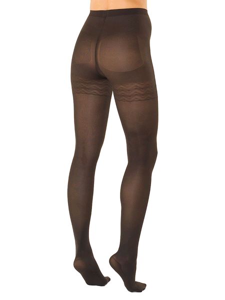 Solidea Wonder Model 140 Opaque Support Tights Back