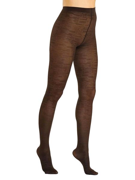 Solidea Labyrinth 70 Patterned Support Tights Moka
