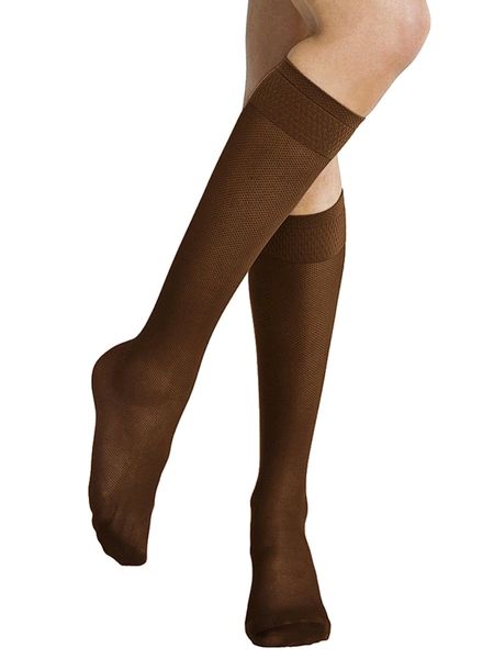 Solidea Miss Relax Micro Rete 70 Sheer Support Socks Bronze