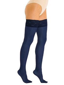 Solidea Marilyn 140 Sheer Support Thigh Highs (Solidea Marilyn 140 Sheer Support Thigh Highs Blu Scuro)