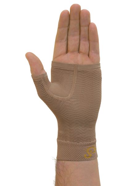 Solidea Micromassage Gauntlet Front of Hand