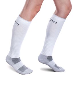 Therafirm Core-Sport Compression Socks (Therafirm Core-Sport Compression Socks White)