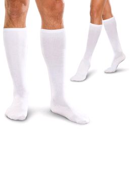 Therafirm Core Spun Unisex Support Socks (Therafirm Core Spun Unisex Support Socks White)