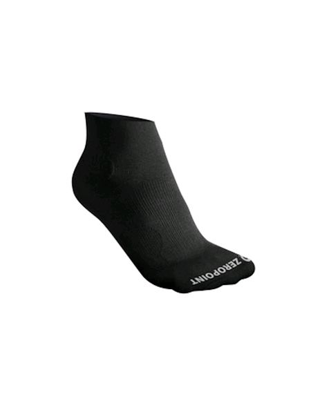 Zero Point Performance Compression Ankle Socks Black