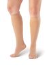 Pebble UK Medical Weight Open Toe Short Length Socks Beige