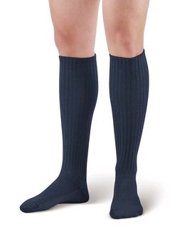 Pebble UK EZ-Walker Plus Socks Calf Length (Pebble UK EZ-Walker Plus Socks Calf Length Navy)