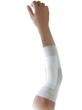 Solidea Silver Support Elbow (Solidea Silver Support Elbow Bianco)