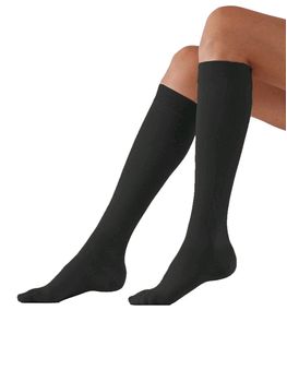 Varisan Top Short Length Wide Calf Support Socks (Varisan Top Short Length Wide Calf Support Socks Black)