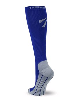 Therafirm Therasport Performance Athletic Socks (Therasport Athletic Compression Socks Blue)