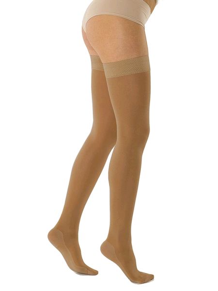 Solidea Marilyn Therapeutic Compression Thigh Highs Ccl2 Plus Line Natur