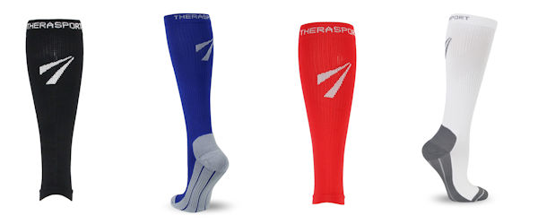 Therasport Athletic Compression Socks and Leg Sleeves