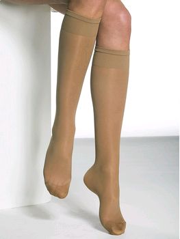 Solidea Miss Relax 70 Sheer Support Knee Highs (Miss Relax Sheer 70 Sabbia)