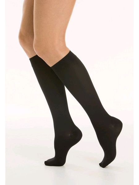 Medicale Microfibre Knee Highs Black