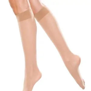 Light Ladies Sheer Support Socks or Flight Socks