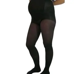 Microfibre Opaque Maternity Compression Tights