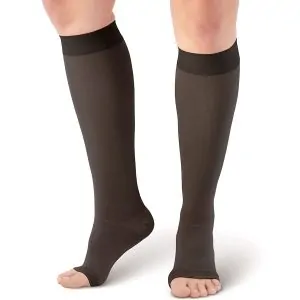 Medical Weight Toeless Compression Socks