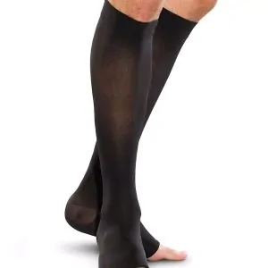 Toeless Compression Knee Highs For Men And Women