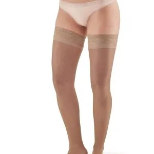 Sheer Compression Thigh Highs