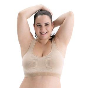Silver Wave Skin Bra