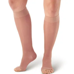 Toeless Sheer Support Knee Highs